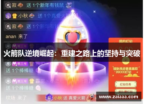 火箭队逆境崛起：重建之路上的坚持与突破